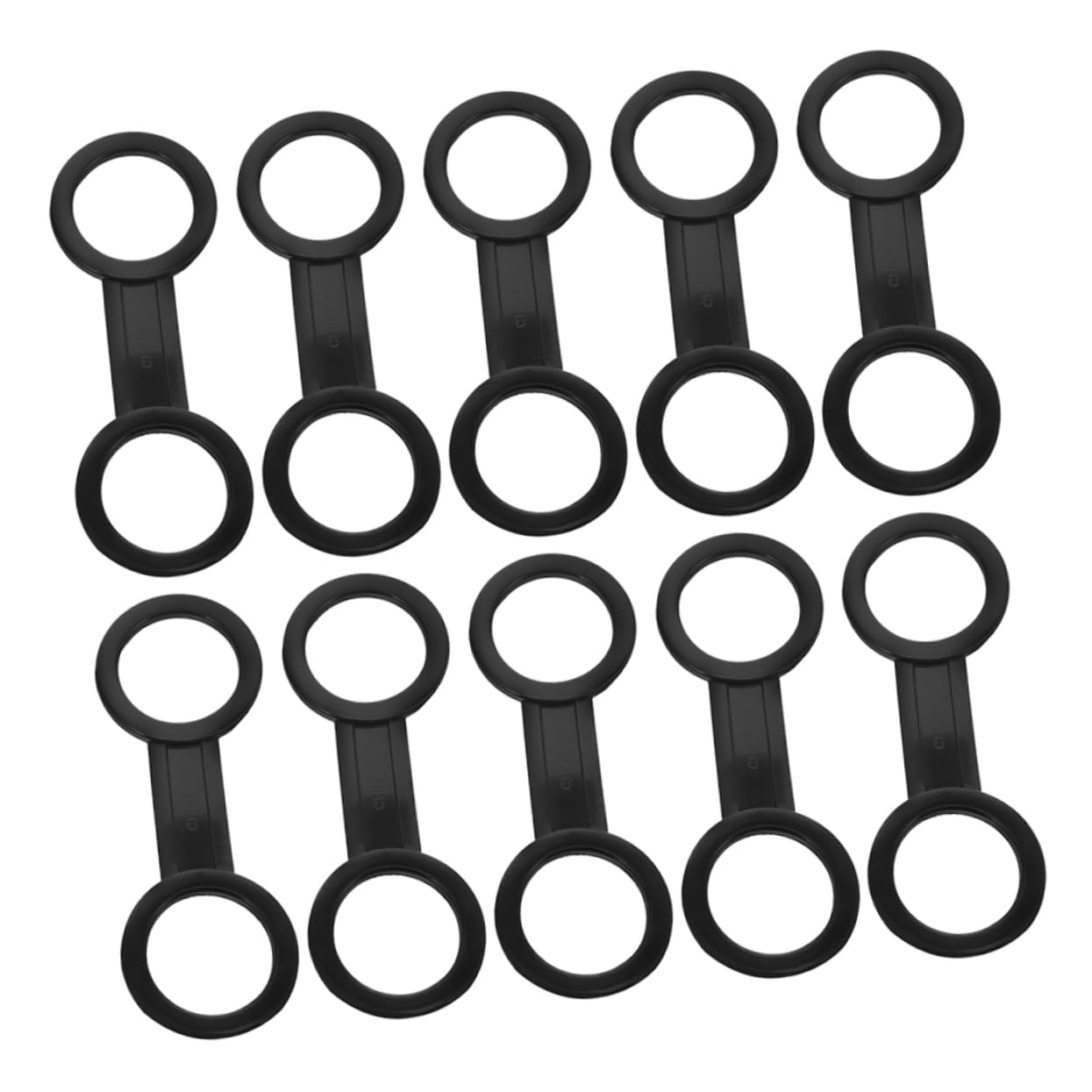 Abaodam 10pcs Scuba Mask Strap Retainer Snorkel Keeper Retainer Diving Snorkel Holder Snorkeling Silicone Mask Holder Clip for Adults