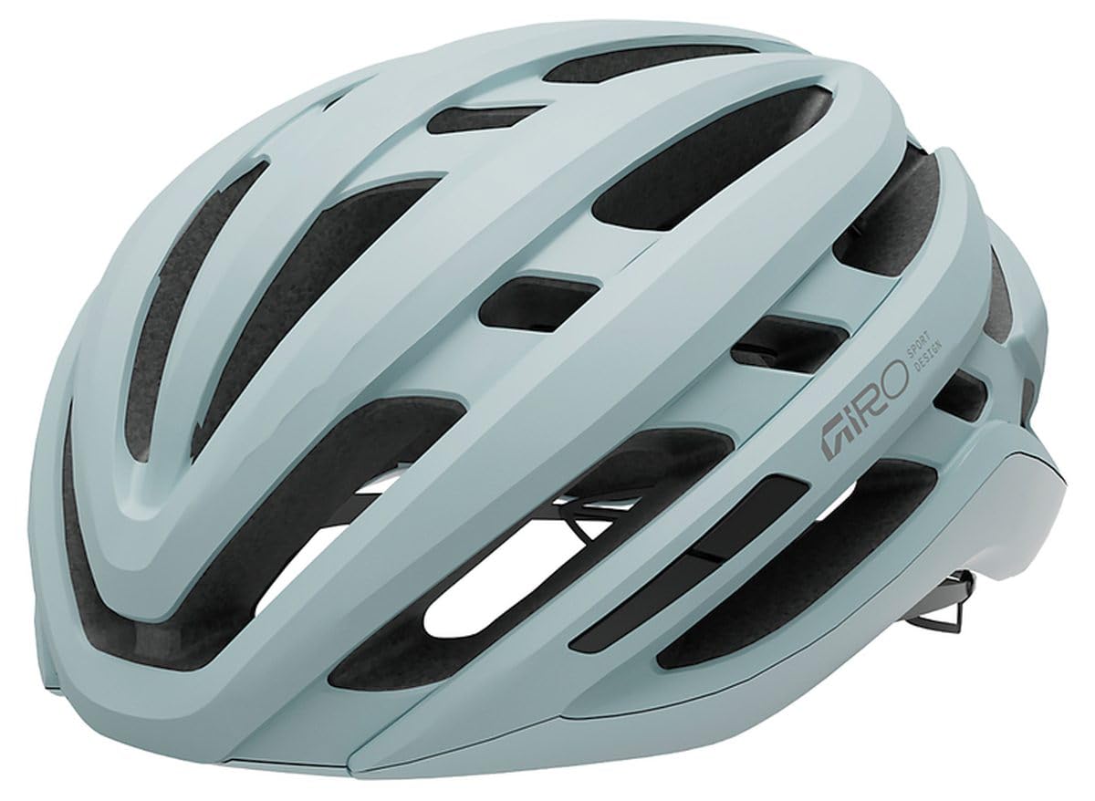 Giro Agilis Mips Adult Unisex Helmet, Sky Blue, S, Road Cycling, Hardshell with In-Mold Hardbody