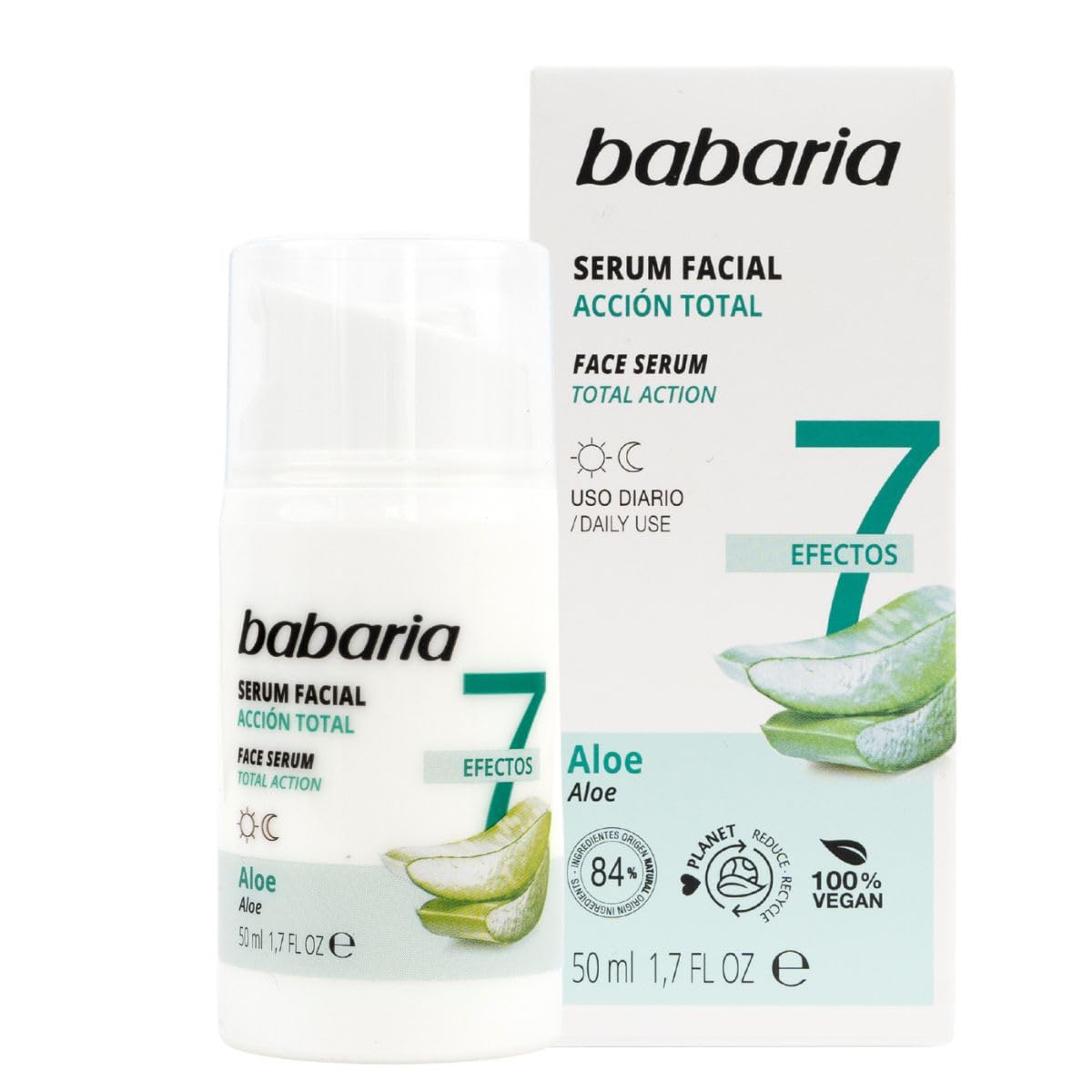 Babaria Women's Aloe Facial Serum 7 Effects