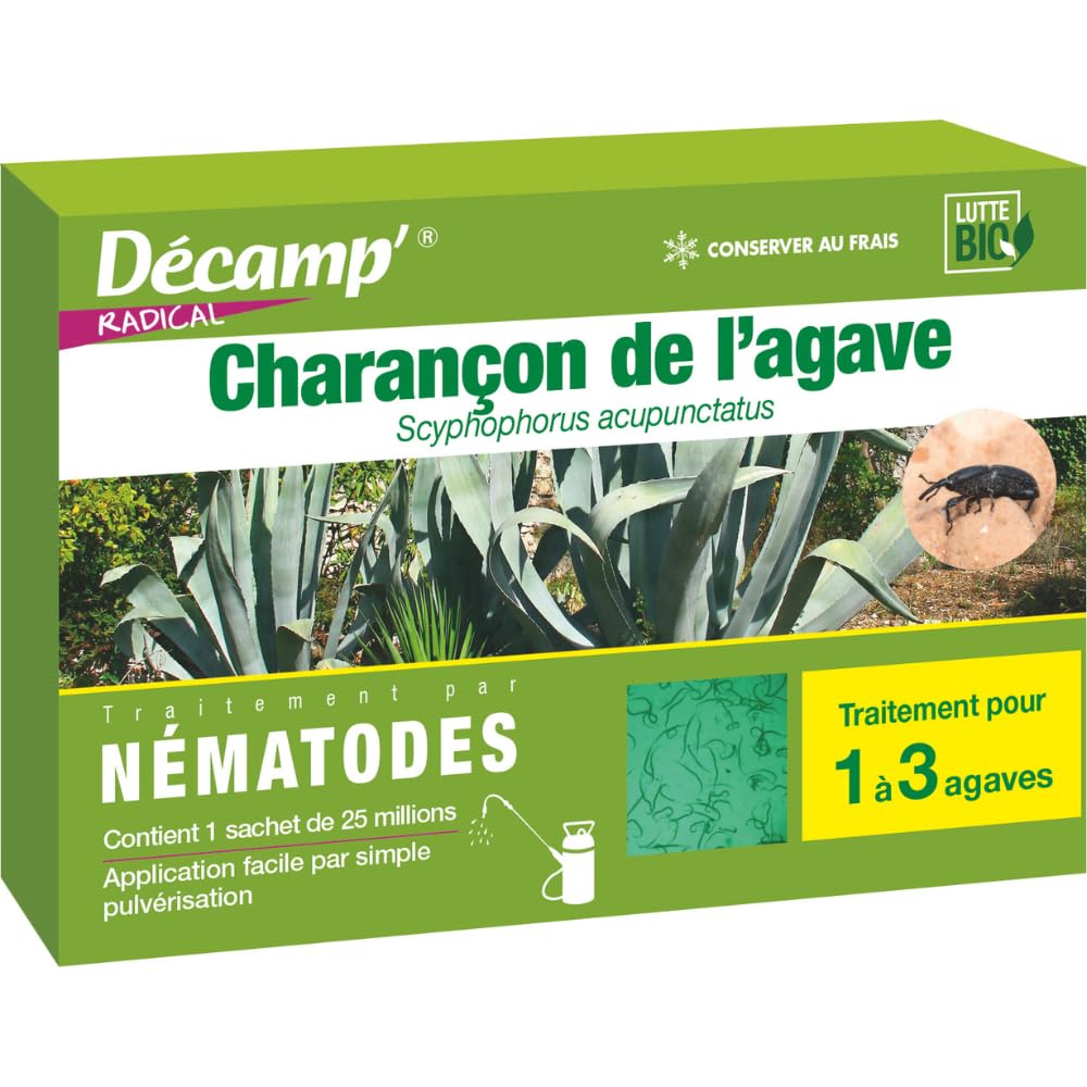 Décamp' - Nématodes SC Anti charançon de l'agave 25M - 50m²