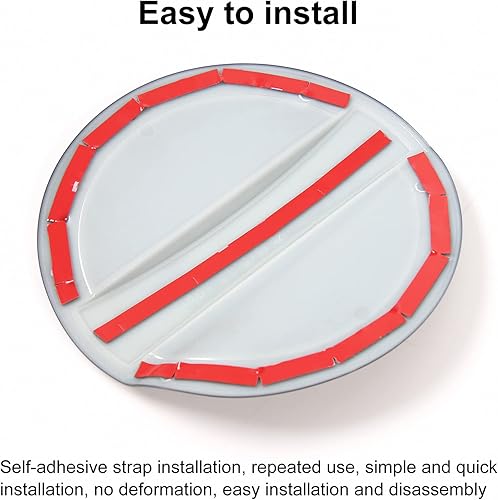 Miniatura 4 de RT-TCZ Cubierta de tapa de tanque de gas para puerta de llenado de combustible de fibra de carbono, accesorios de decoración exterior para Ford