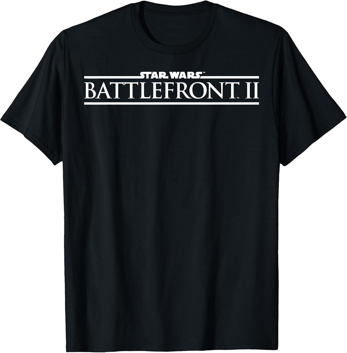 Star Wars Battlefront II Video Game Logo Graphic T-Shirt T-Shirt