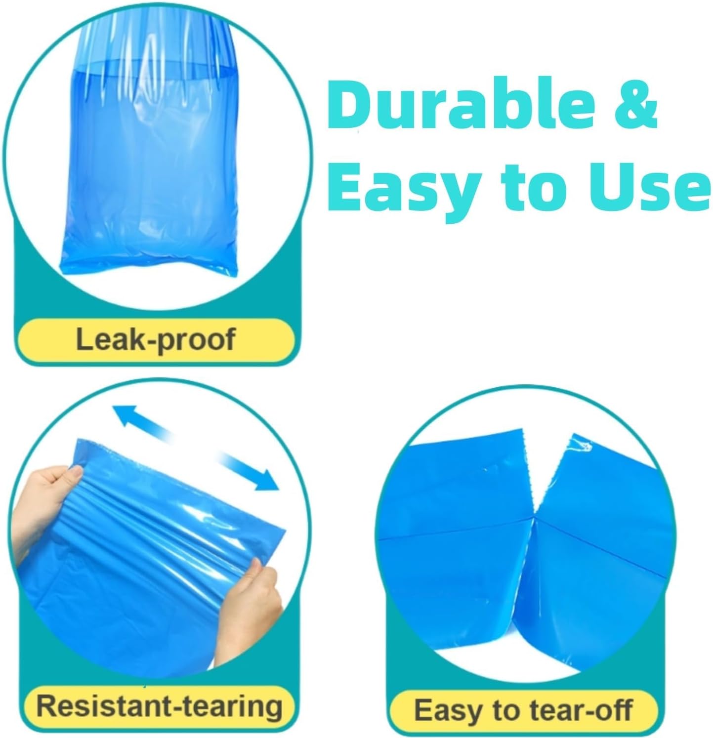 Diaper Pail Refills Bags with 30 Bags Compatible with Genie Easy Roll Signature and Platinum Diaper Pails, 7-Layer Odor-Barrier Technology-2 Packs