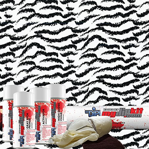 Tiger Stripe Hydrographics Kit MyDipKit - My Dip Kit - AP-820 - Water Transfer Printing (Entry Level)