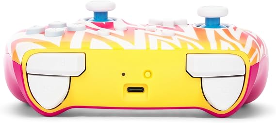 PowerA Enhanced Wireless Controller - Nintendo Switch/Switch Lite/Switch-OLED Model, Nintendo Switch 2, Pikachu Vibrant, Gamepad, Bluetooth, Advanced Gaming Buttons, officially licensed