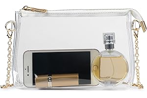 Crystal Clear Crossbody Stadium Approved Bag