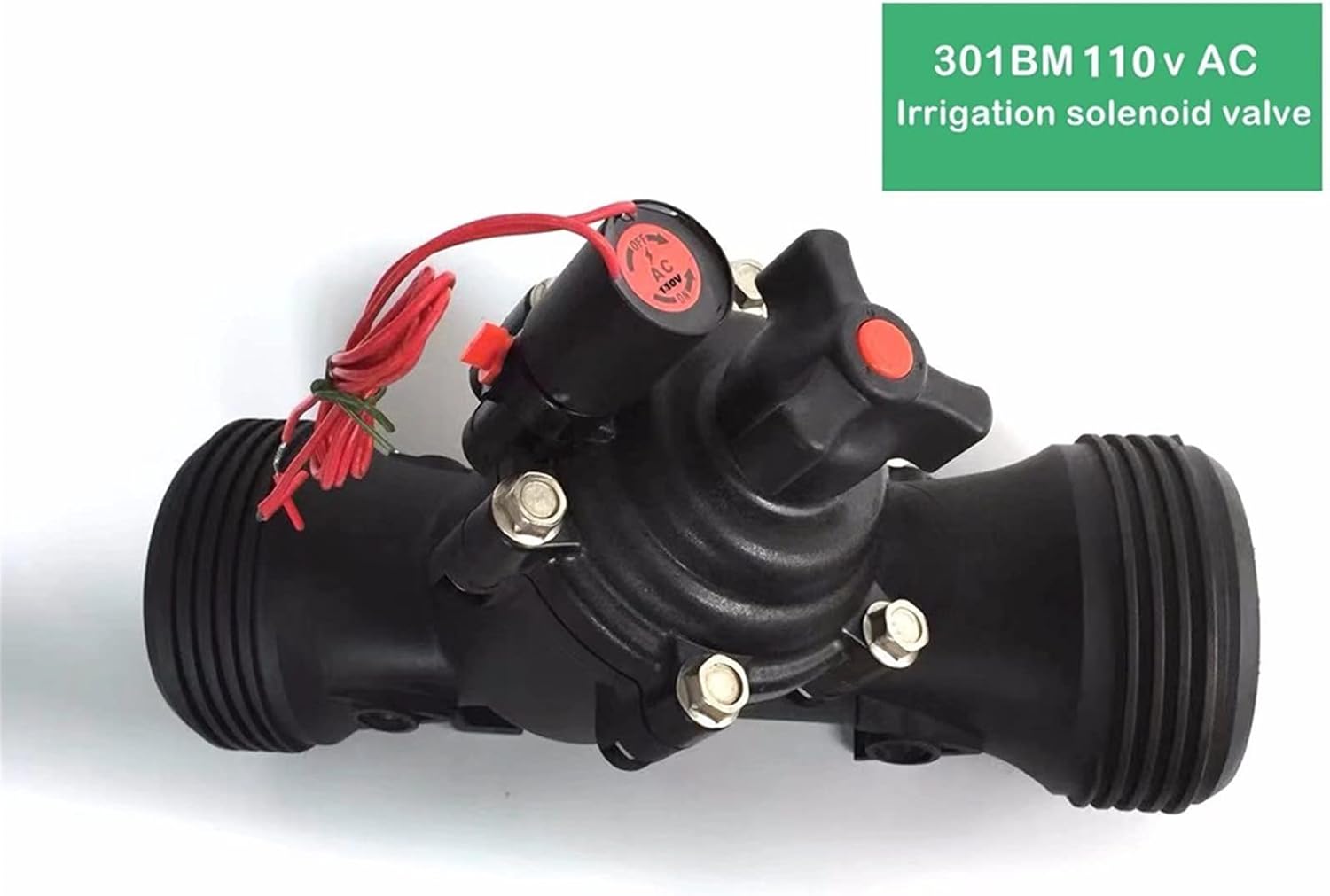 1Pcs 3 Inch Agricultural Irrigation System Hydraulic 220V 24V 12V Lawn Sprinkler Greenhouses Solenoid Valve(24VAC)