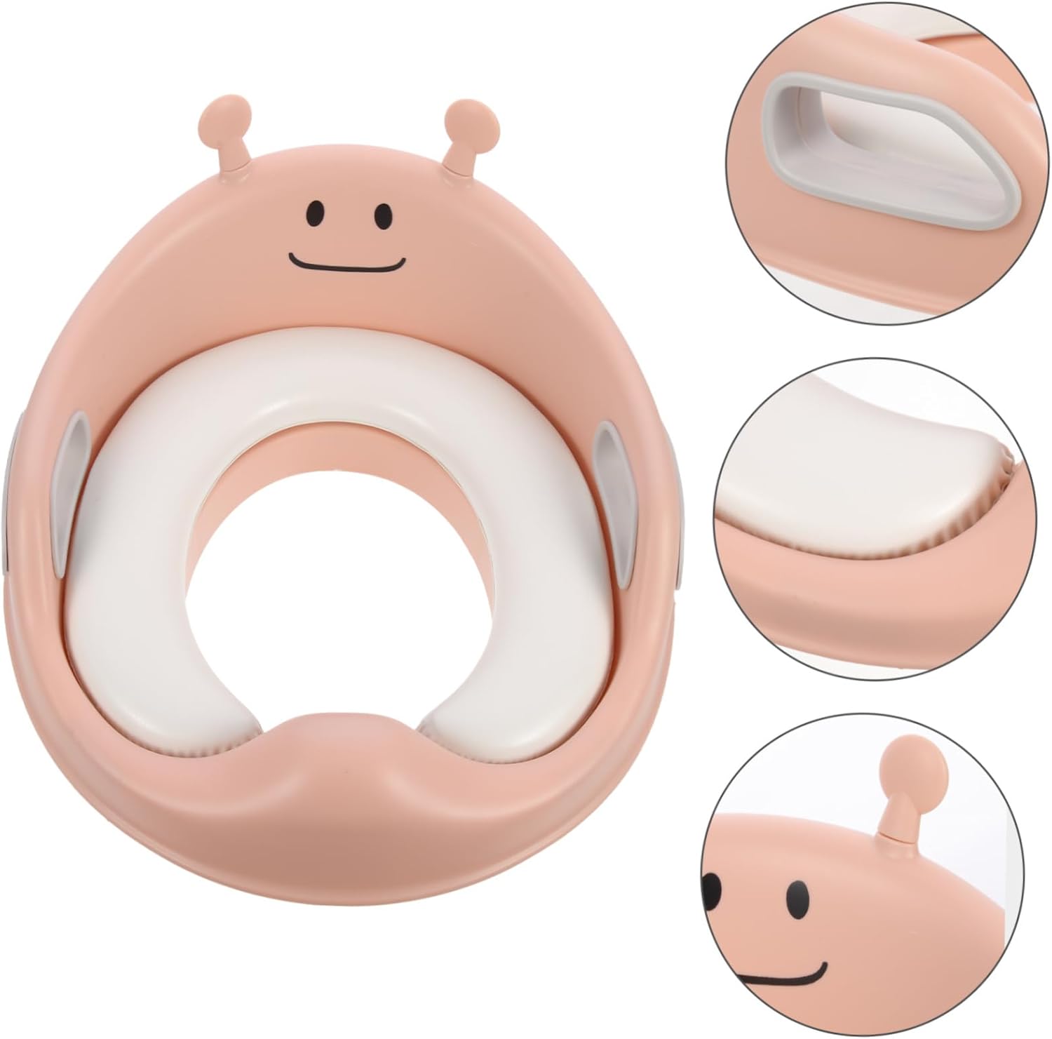BESPORTBLE Potty Training Toilet for Boys Boys and Girls Toilet Seat Grip Handles Ergonomic Seat Pad