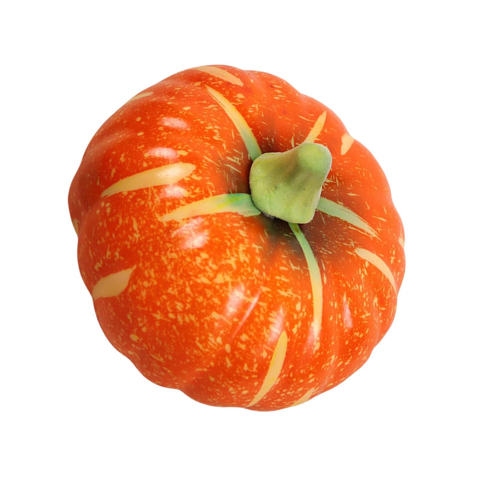 Kalttoy Artificial Pumpkins Realistic Simulation Vegetable for Kitchen Shop Display Thanksgiving Halloween Home Party Decoration Foam Pumpkins