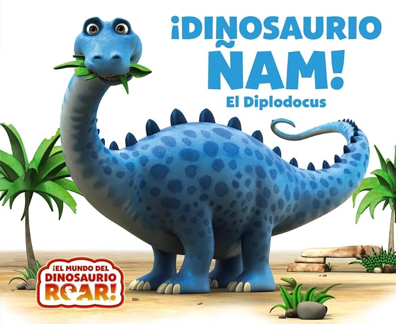 Portada de ¡Dinosaurio Ñam!: El Diplodocus
