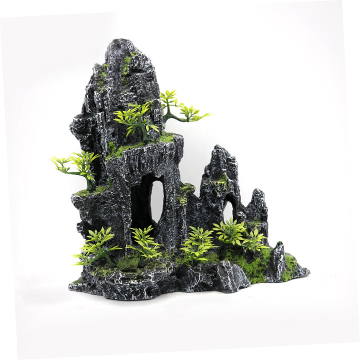 Żywica Peak Craft Akwarium Rockery Ornament Sztuczne Górskie Akcesoria Do Akwarium Dekoracje