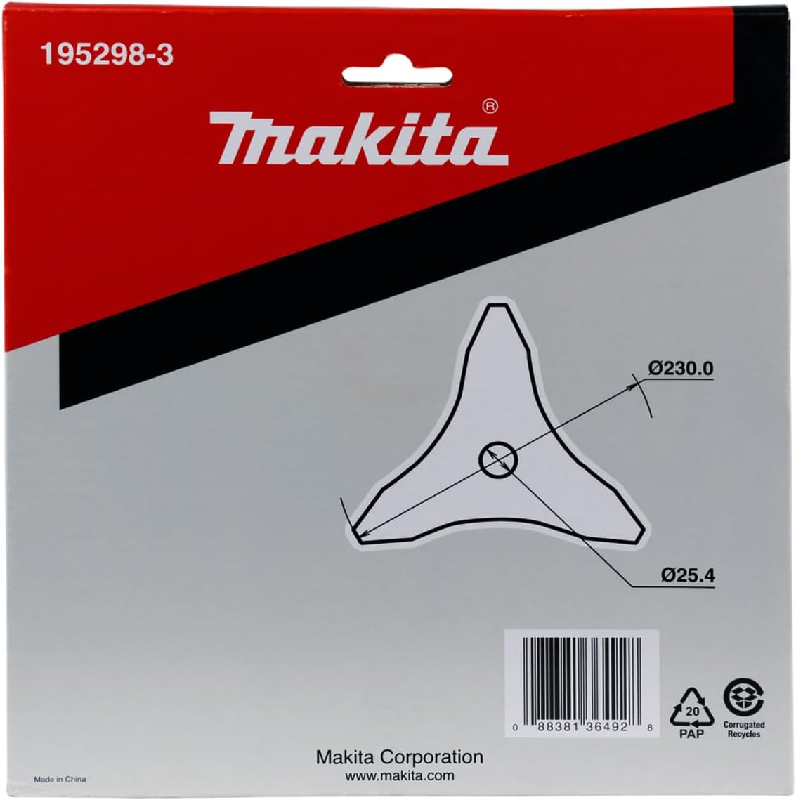 Makita 195298-3 Tri-Blade Set