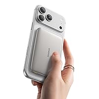 Baseus Picogo AM41 Power Bank, 10000mAh Qi2 Magsafe Powerbank 15W Wireless