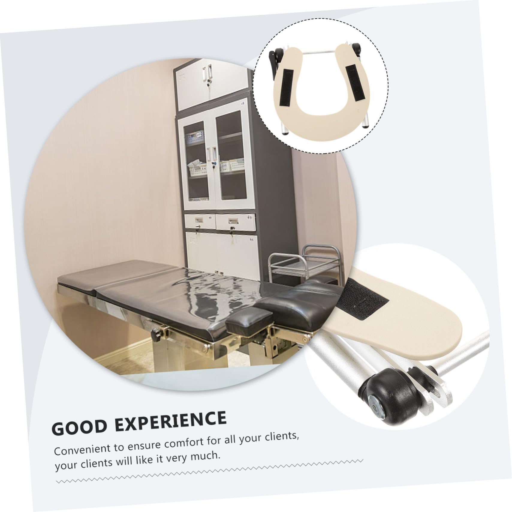 Supporto Poggiatesta Per Lettino Massaggi Portatile Ergonomico e Confortevole Per Viaggi e Uso Professionale in Saloni e Spa