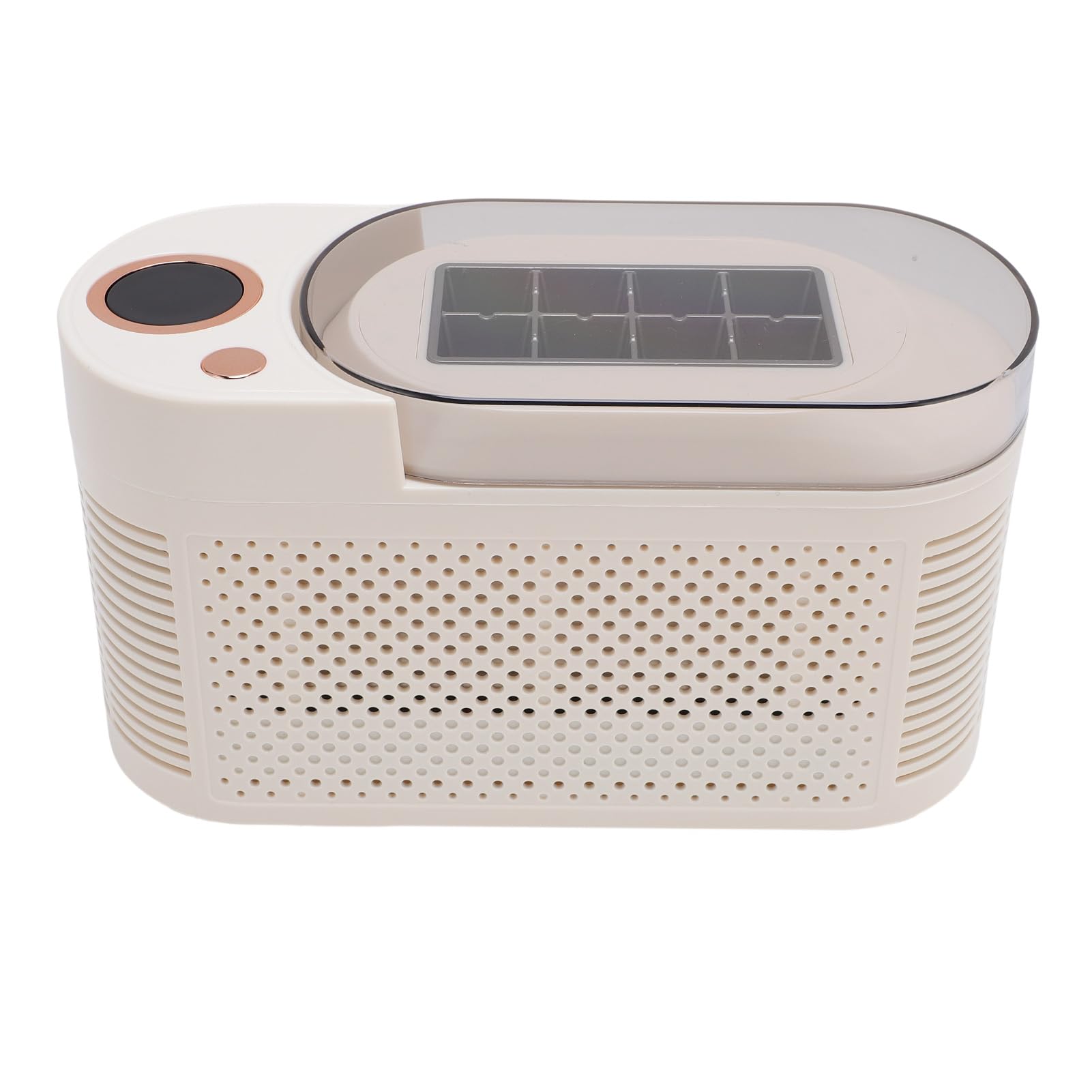 GLOGLOW Macchina per il Ghiaccio Automatica Portatile per Macchina per il Ghiaccio da Tavolo con Produzione Rapida di per il Piano di Lavoro da Campeggio del Dormitorio (Spina europea)