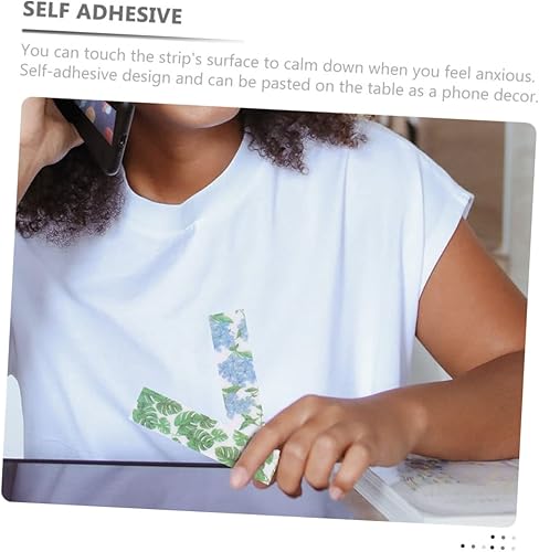 Miniatura 2 de NUOBESTY 200 calcomanías antipresión, calcomanías calmantes sensoriales, calcomanías texturizadas para teléfonos, trichotillomanía, calcomanías