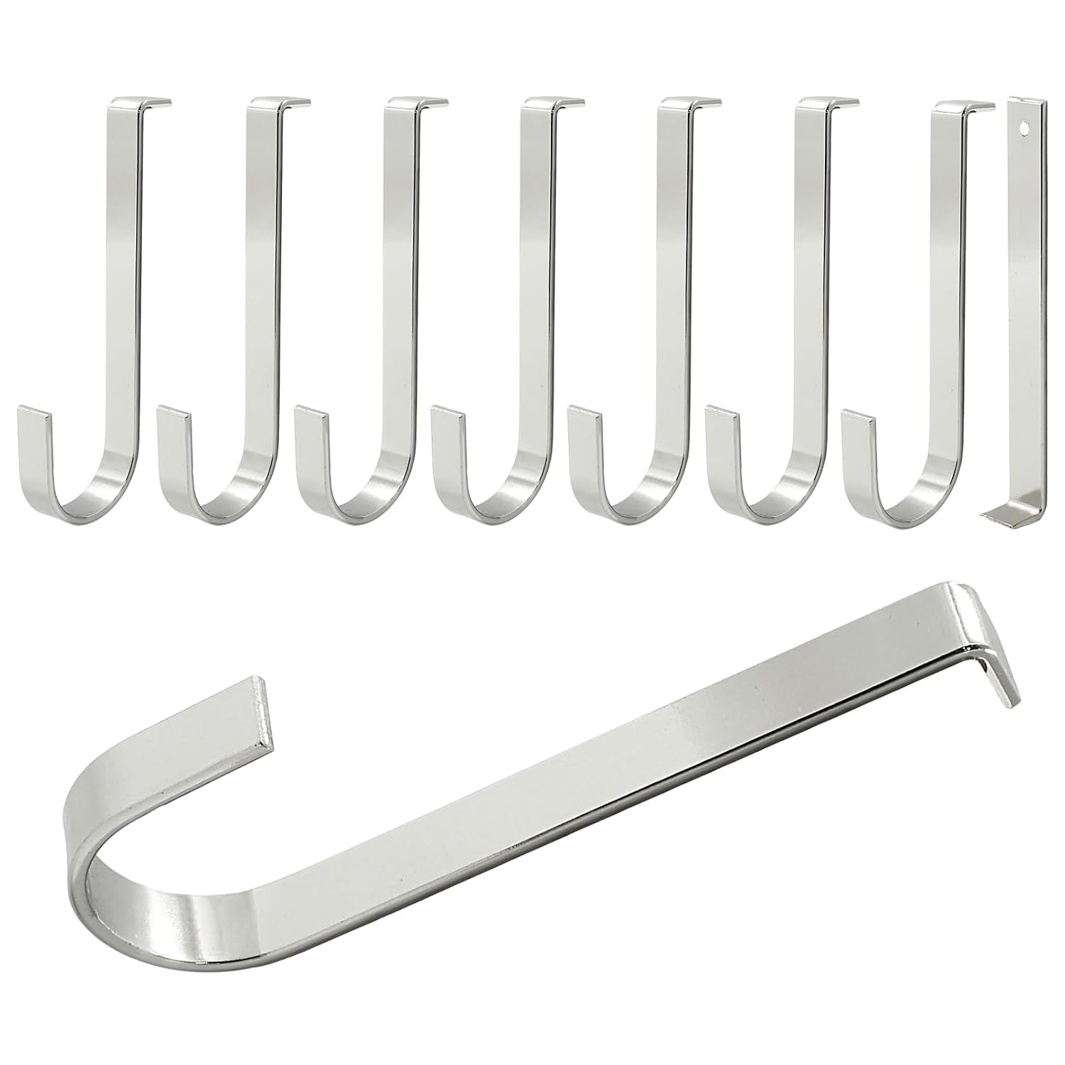 Litoexpe Vinyl Siding Hooks 8 Pack Stainless Steel Siding Hangers, No