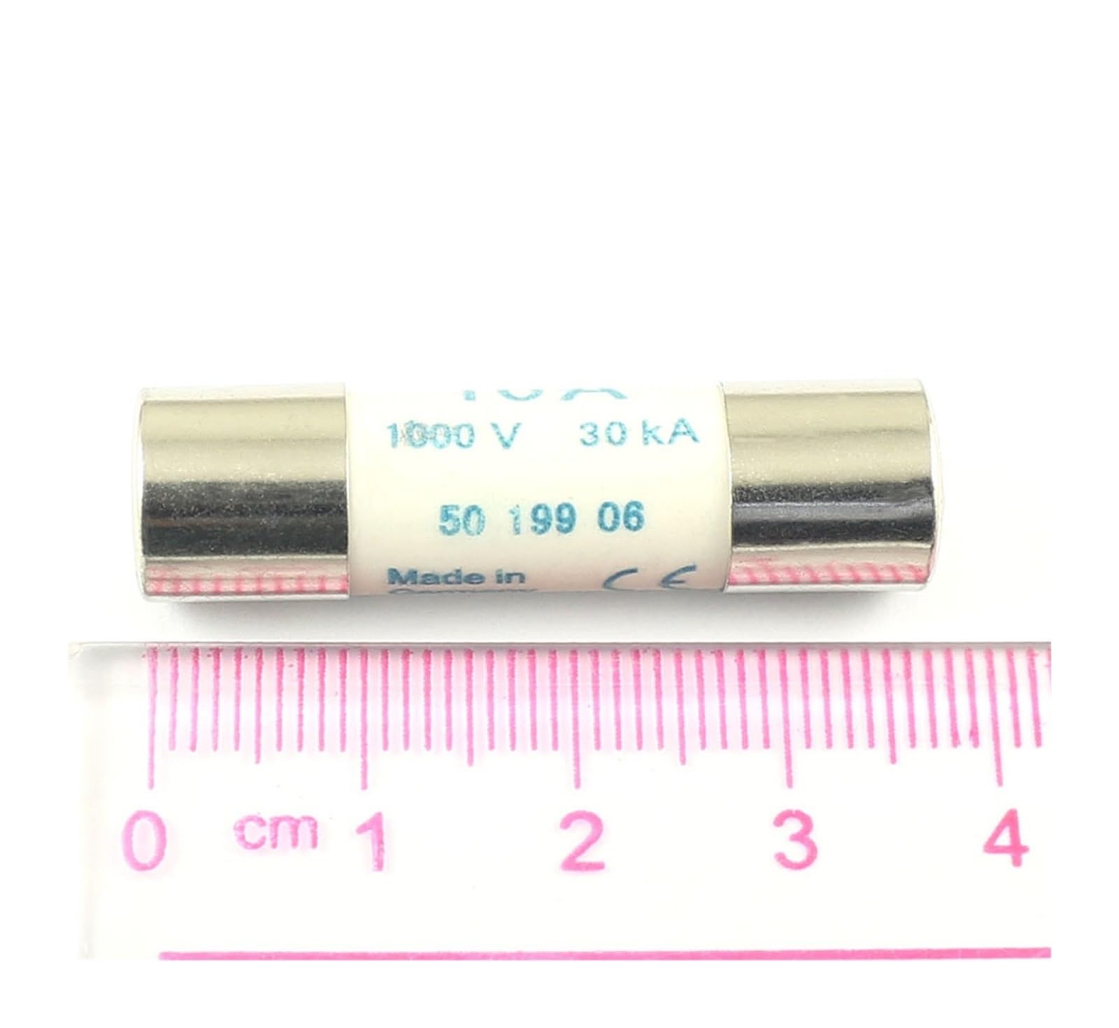 NURII 4 fusibili a Cartuccia in Ceramica ad Azione Rapida 10mmx38mm 10A 1000V, 10 * 38mm