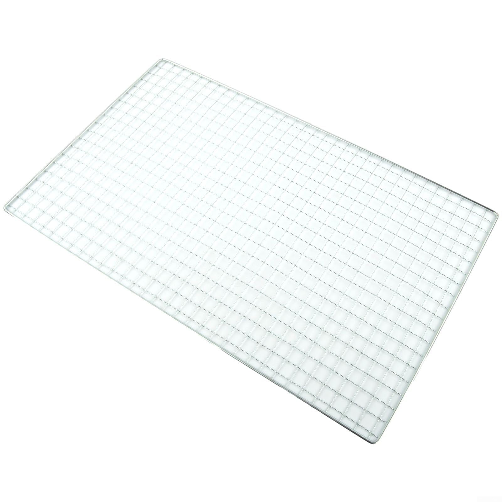 Rejilla para barbacoa, hierro galvanizado para una distribución uniforme del calor, ideal para barbacoas de fogata
