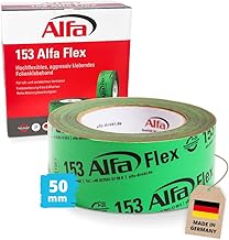 Alfa 1 x Flexible High Performance Adhesive Tape 50 mm x 25 m Professional Quality Vapour Barrier Vapour Barrier Roof Films Smooth Film Tape System Tape