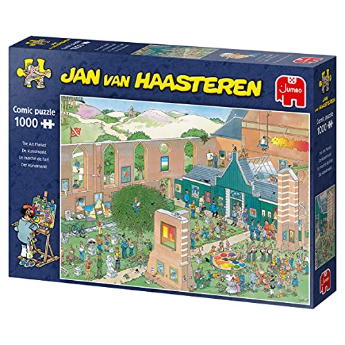 Jumbo Jan van Haasteren The Art Market 1000 Pezzi Puzzle - 8