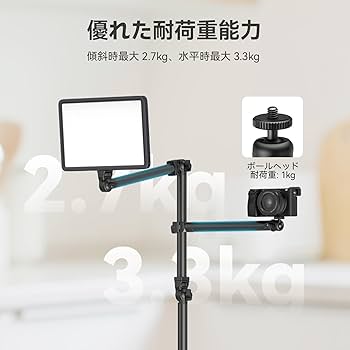 SmallRig 壁面固定式 ブームアーム 148cm カメラ ライト 撮影など 31Kql6TlzcL.jpg