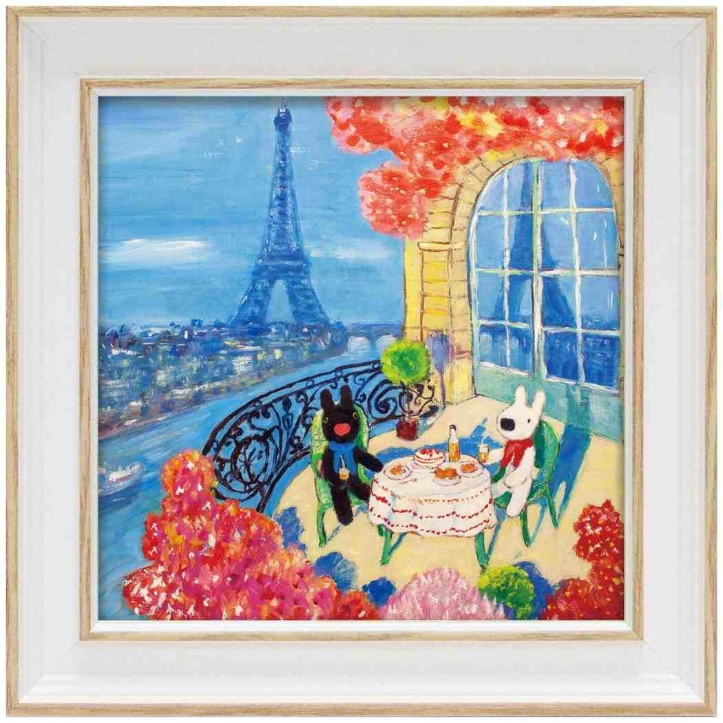 絵画 （A） ユーパワー エリザベス・サンティレール Gel加工アートフレーム