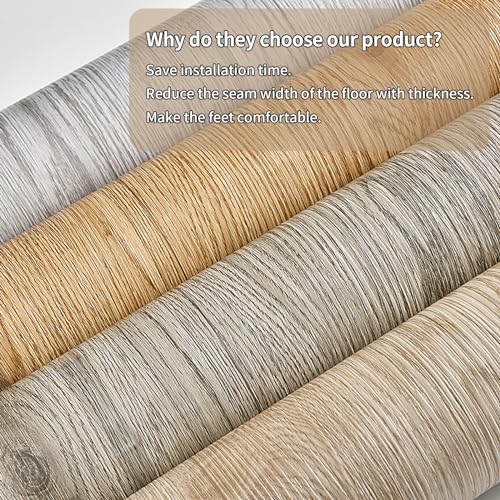 PVC Bodenbelag Selbstklebende, Holz Vinylboden Bodenfliesen, Verdickter 0.15cm Rutschfeste Wasserdicht Vinyl-Fußböden, Laminat Fliesen Selbstklebend, 40x300cm, 1.2m² (Beige-Gelb Holz)