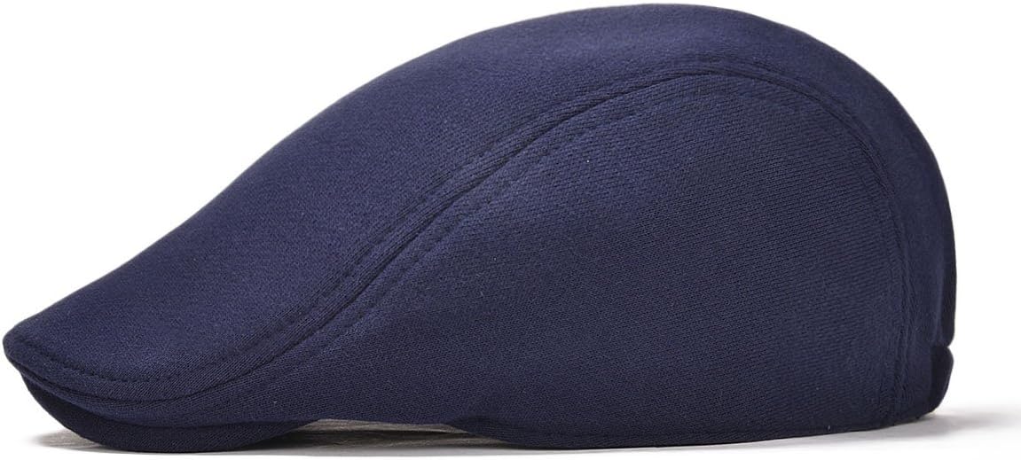 Men Cotton Newsboy Cap Soft Fit Cabbie Hat - Image 6