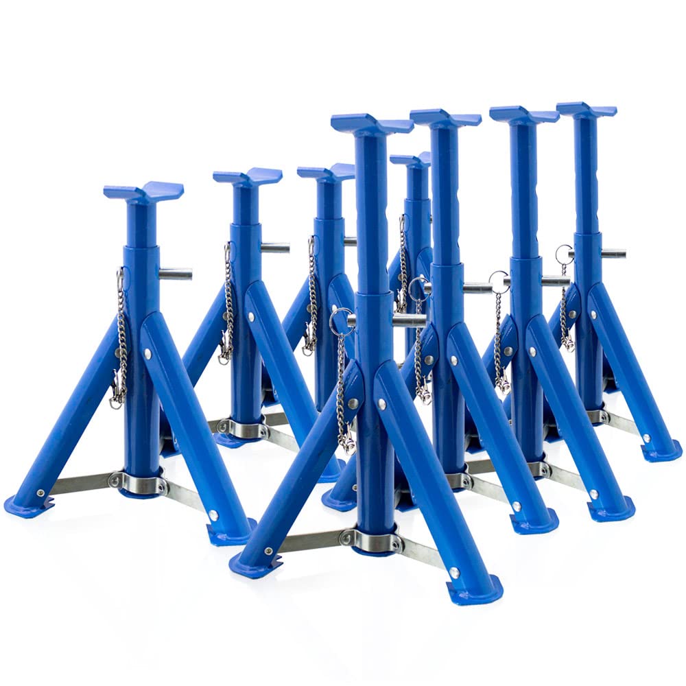 Bituxx 8X Unterstellbock klappbar verstellbar Auto PKW Wagenheber Abstellböcke 2000kg