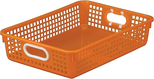 Miniatura 5 de Canastos de papel para escritorio 14 x 10 pulgadas - colores de neón