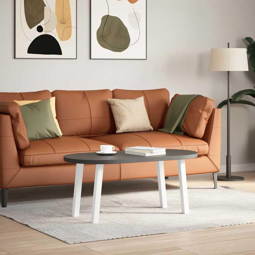 Gambe per tavolino, 4 pezzi, 30 cm, acciaio verniciato a polvere, bianco