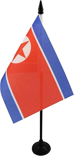 Miniatura 340 de Bandera de la bandera del Líbano de AZ, 3.9 x 5.9 in, bandera de escritorio libanesa, 5.9 x 3.9 in, barra y base de plástico negro