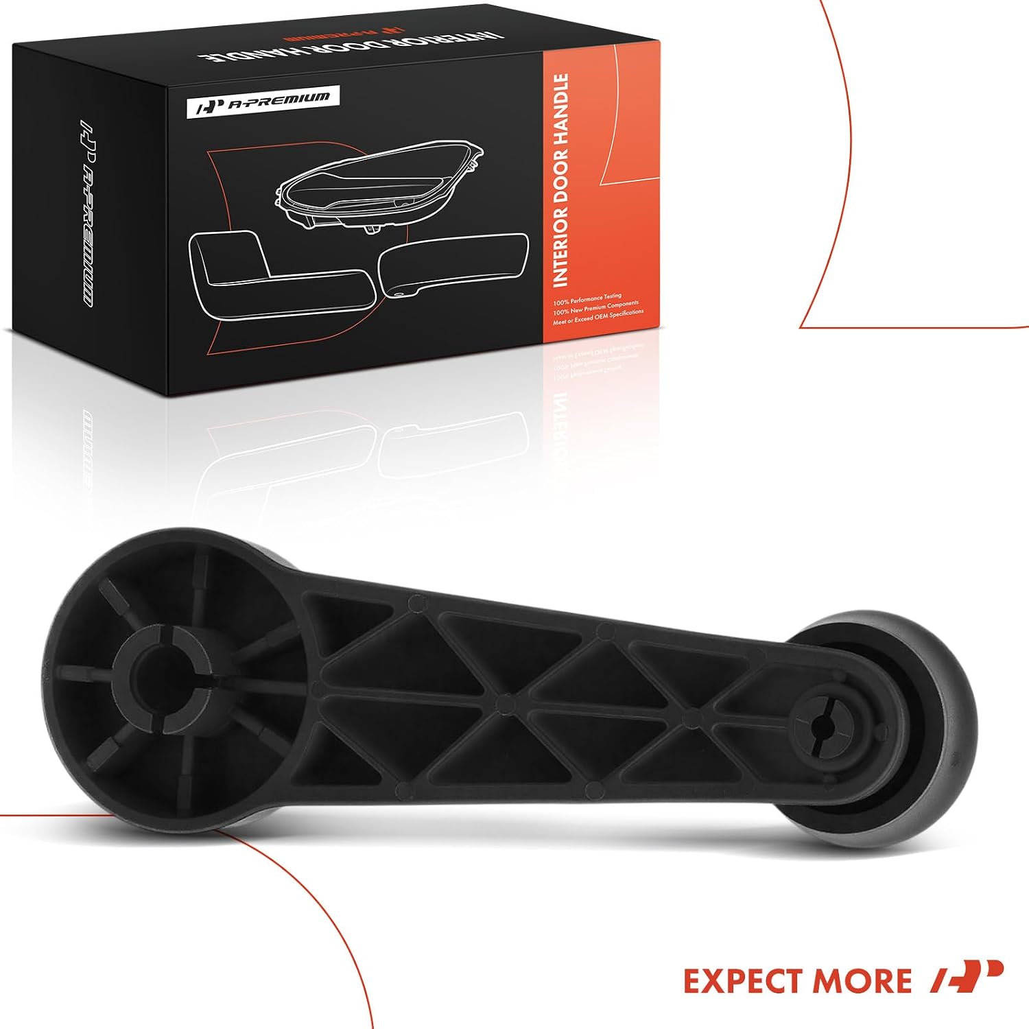 A-Premium Driver or Passenger Side Window Crank Handle