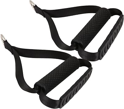 5-Way Hand Grip for Bowflex, Black, Silicone, Wrap, Compatible with Power Rods, Medium Tension | 5 applicable methodsRegular Grip, Non-Grip Cuff, Ankle Cuff, Foot Cuff, Shoulder Cuff