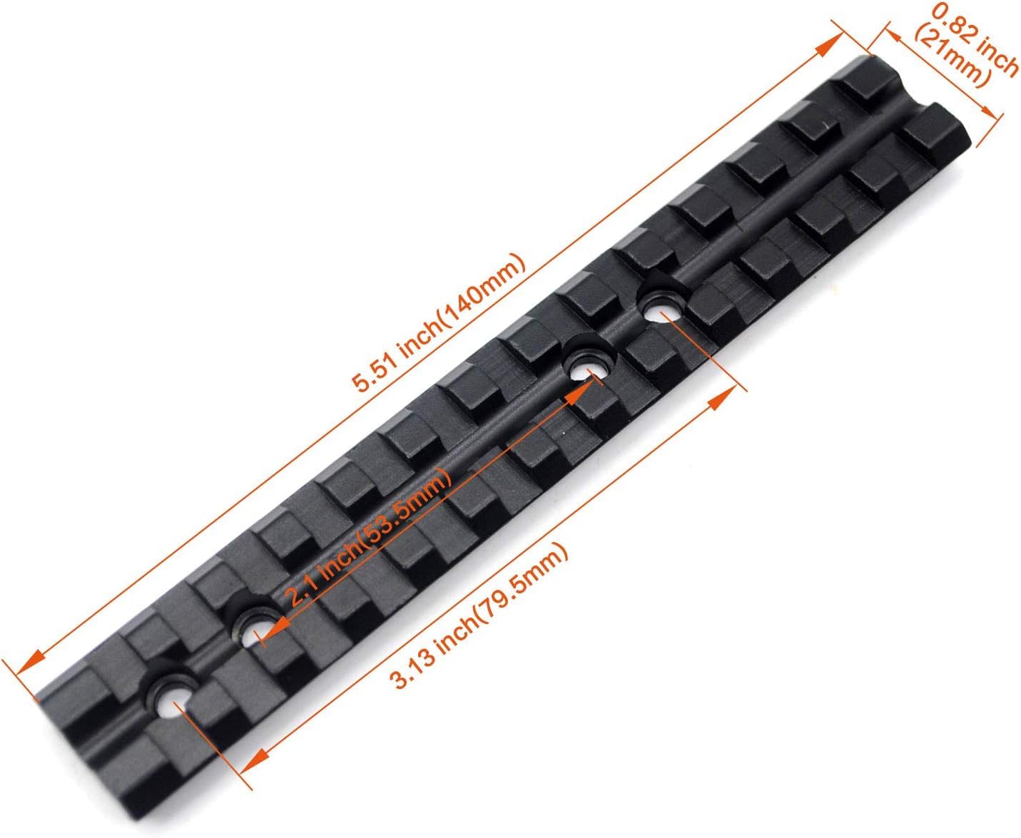 Tactical 13 Slots Picatinny/Weaver Rail Scope Mount for Mossberg 500/590 / 835 Series Gun Accessories — view 3