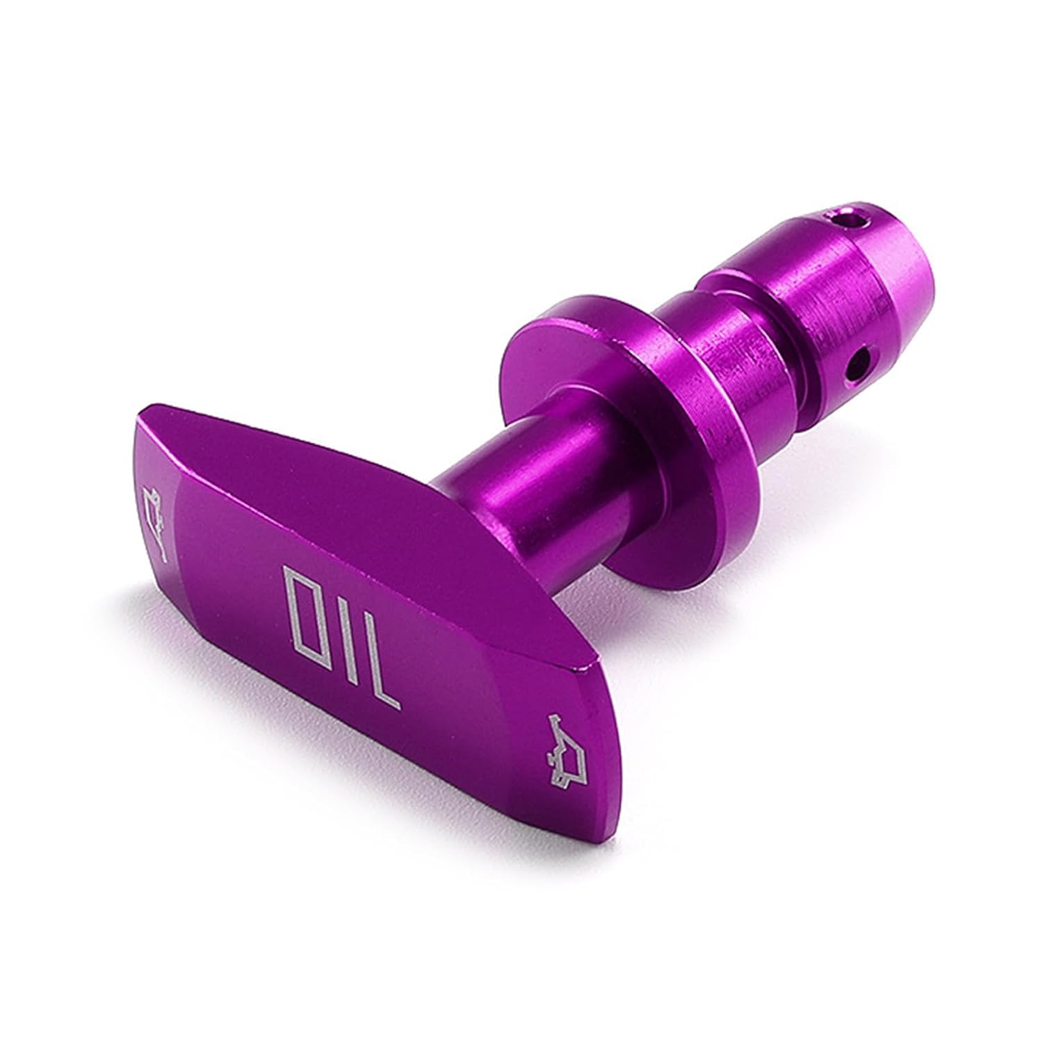 Engine Oil Handle Transmission Oil Caliper Pull Handle Oil Dipstick Pull Handle Aluminum Oil Dipstick Handle