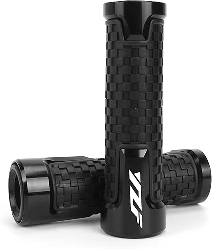 Miniatura 5 de Universal 78 "Agarres de manillar de motocicleta para Yamaha YZF R1 R3 R6 R6S R25 R125 600R (negro)