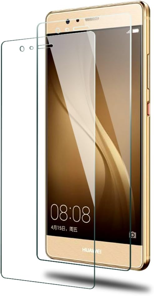 Huawei P9 Lite Screen Protector,Utmury Tempered Glass Screen Protector,[Anti-Scratch] Glass Screen Protector Display Film for Huawei P9 Lite(2 Pack)