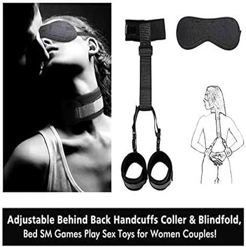 Miniatura 4 de Kit de sujeción sexual, BDSM, juguetes de sujeción, kit de amarres para tobillos y barra de muñeca, esposas para vendas sexuales, esposas y pulseras