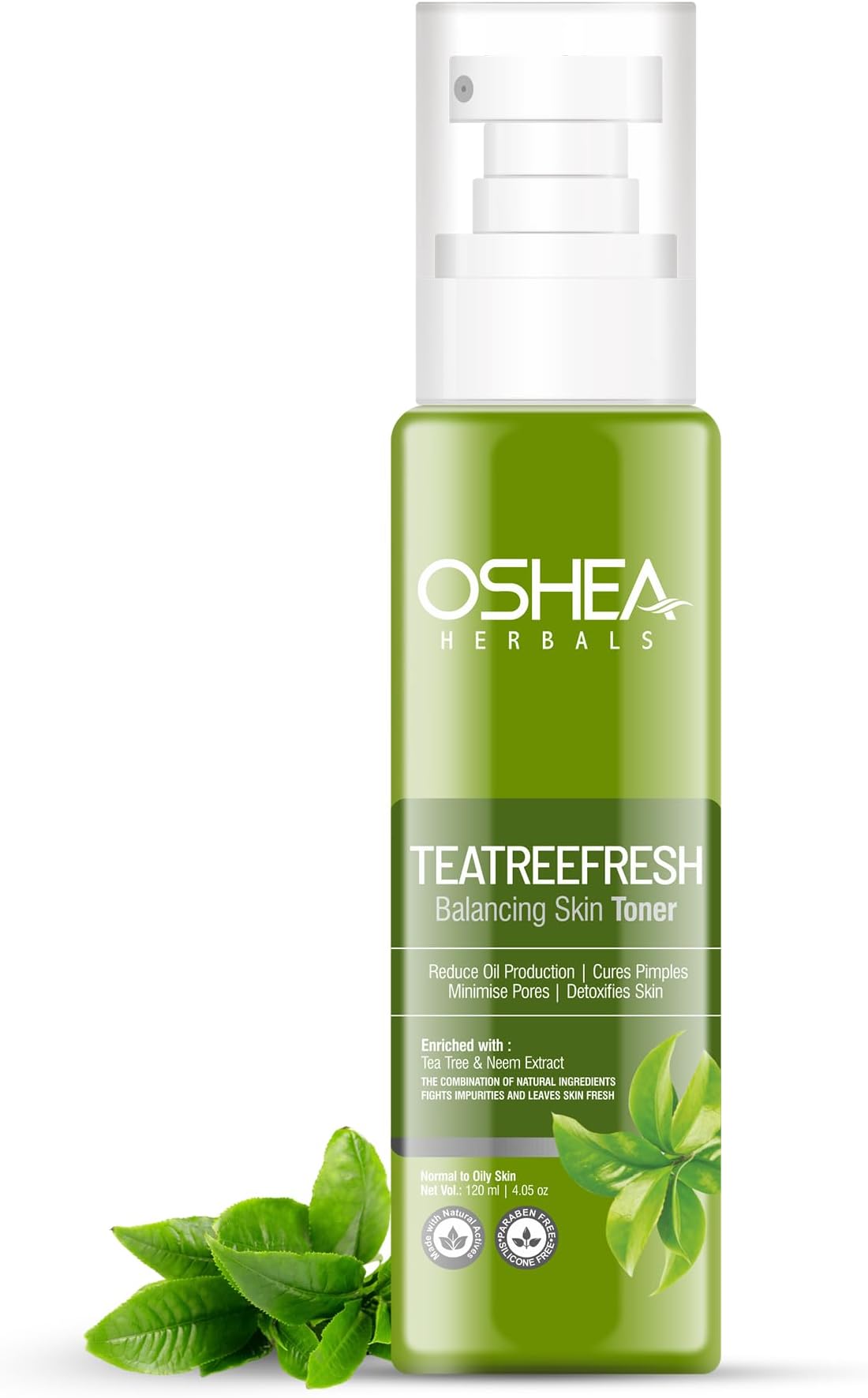 Oshea Herbals Teatree Fresh Skin Toner I Oil control I 120ml