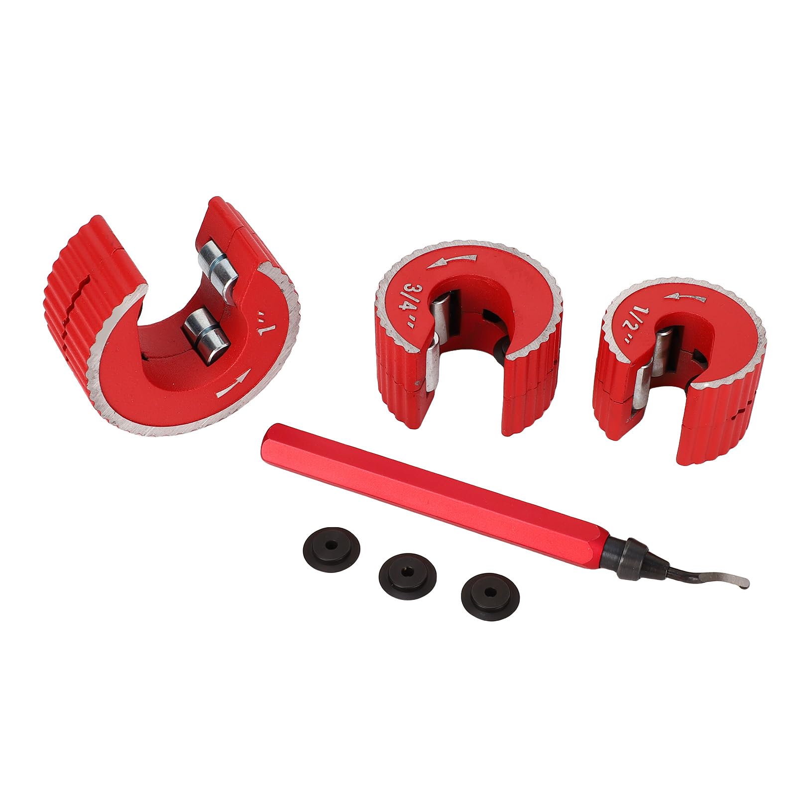 Tagliatubi per Rame 3 Pezzi, Tubo Tagliacavo 12,7 19 25,4 Mm con 3