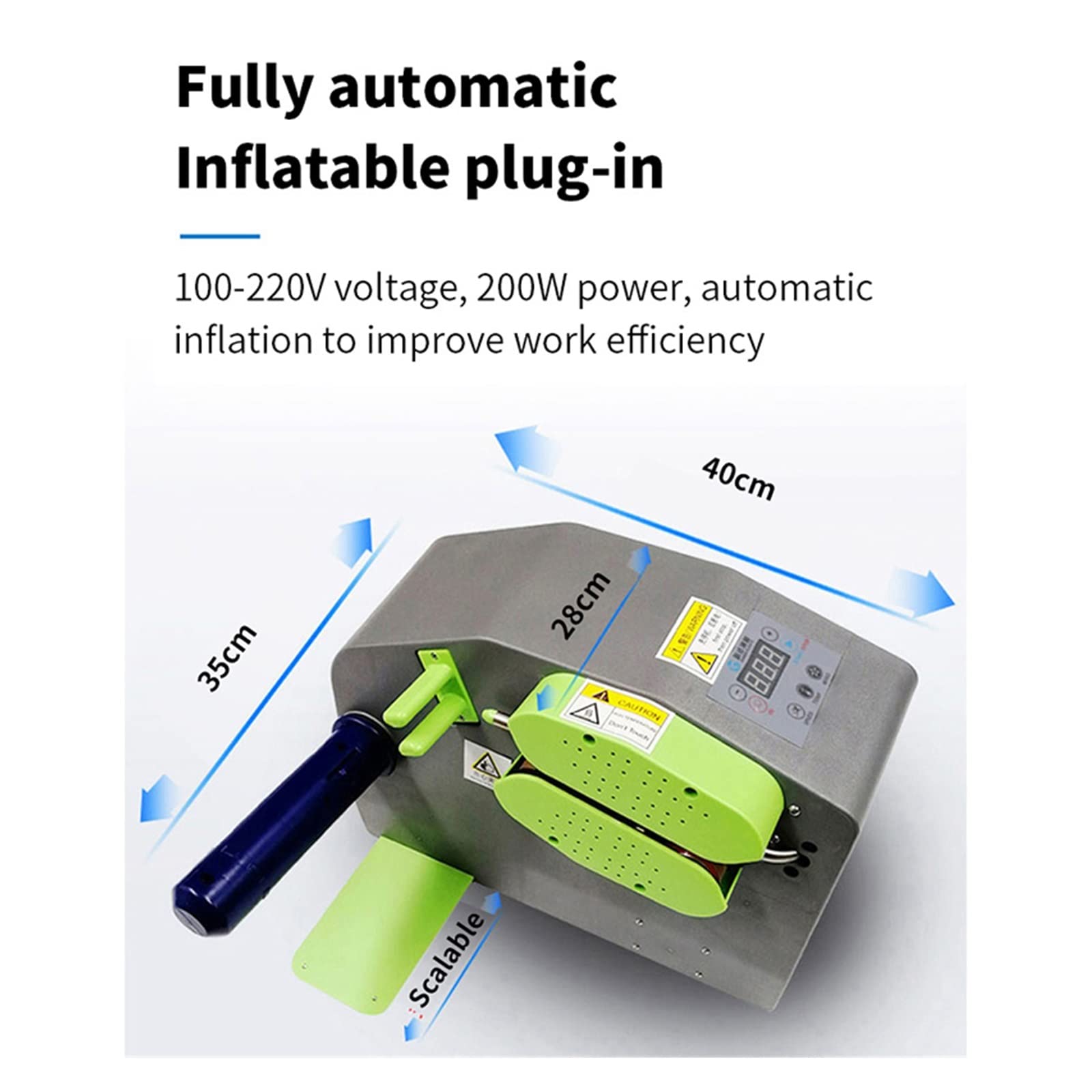 Buffer Air Cushion Machine Buffer Air Pillow Imballaggio Gonfiatore Riempimento automatico Air Pillow Bag Bubble Film Bubble Bag Machine Uso domestico