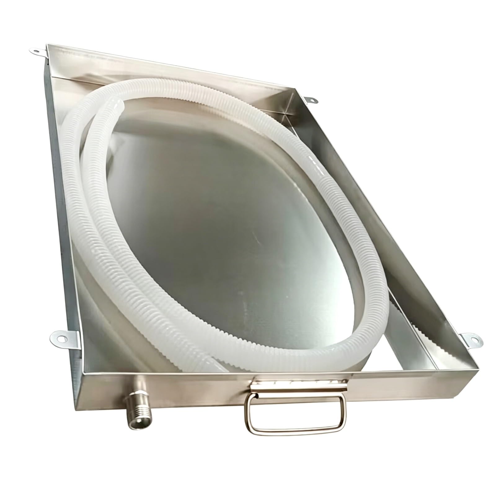 Bac de rétention en acier inoxydable 304 pour chauffe-eau et climatiseur 100x50cm