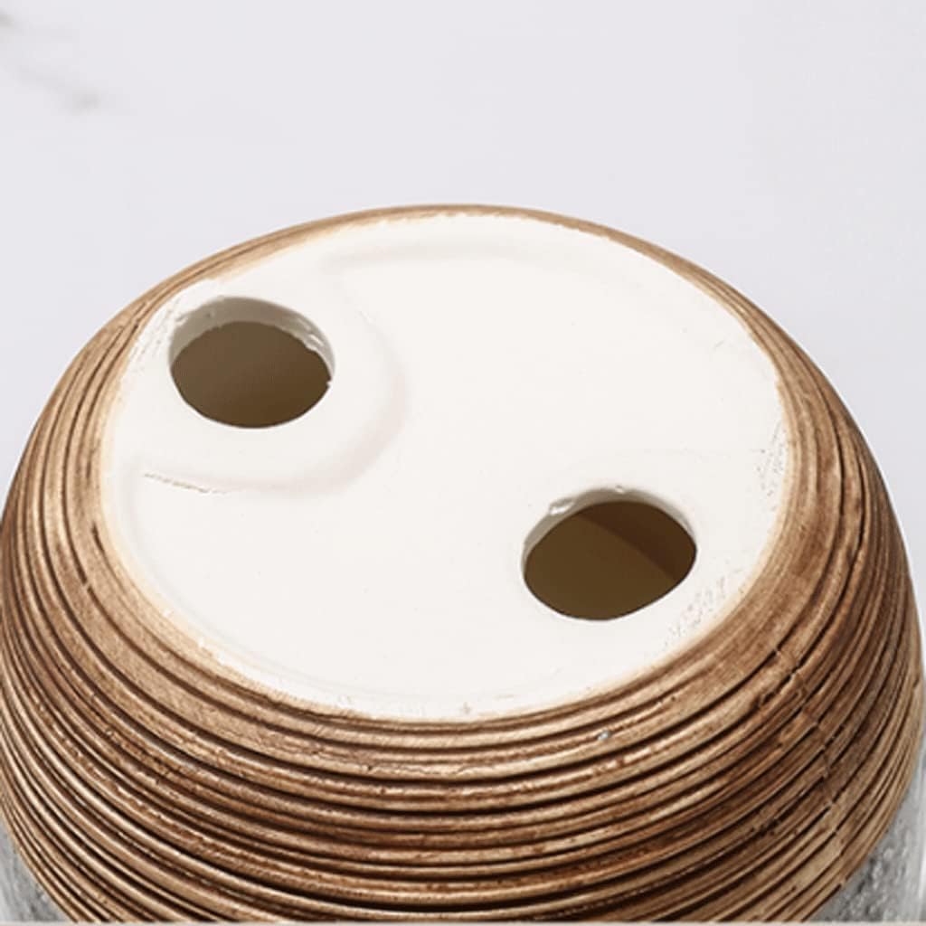 POCHY Cepillo para Inodoro de Limpieza del hogar, Cepillo para Inodoro de cerámica con Mango de Acero Inoxidable, Cepillo y Soporte para Limpiador de Inodoro