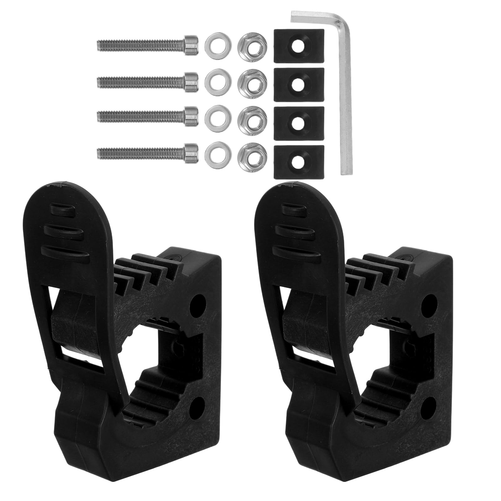 Pinces Caoutchouc 24lb Haute Résistance pour Fixation Rapide de Pelle UTV - 8