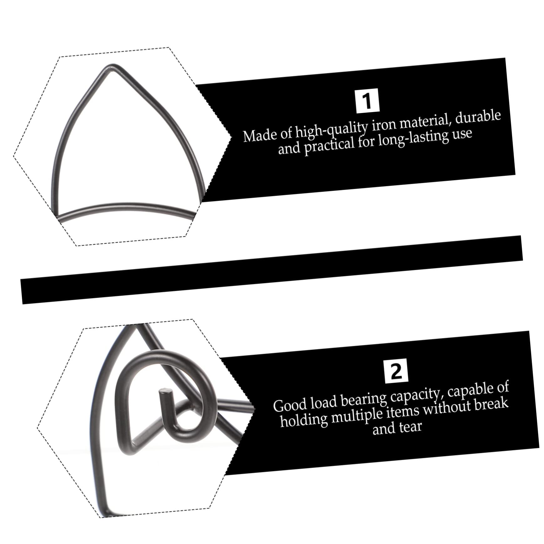 ULDIGI Creative Iron Art Display Stand for Artwork Plates and Ceramics Elegant Wall-mounted Rack for Home Decor and Showcases