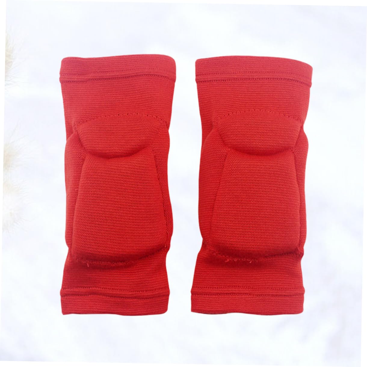 2 Pares Almohadillas para brazos y codos coderas mujer abrazadera de brazo manga del codo manga acolchada manga de compresión deportiva manguito de compresión rojo