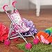 ADORA Doll Accessories My First Doll Small Umbrella Toy Play Stroller for Kids 3 years & up
