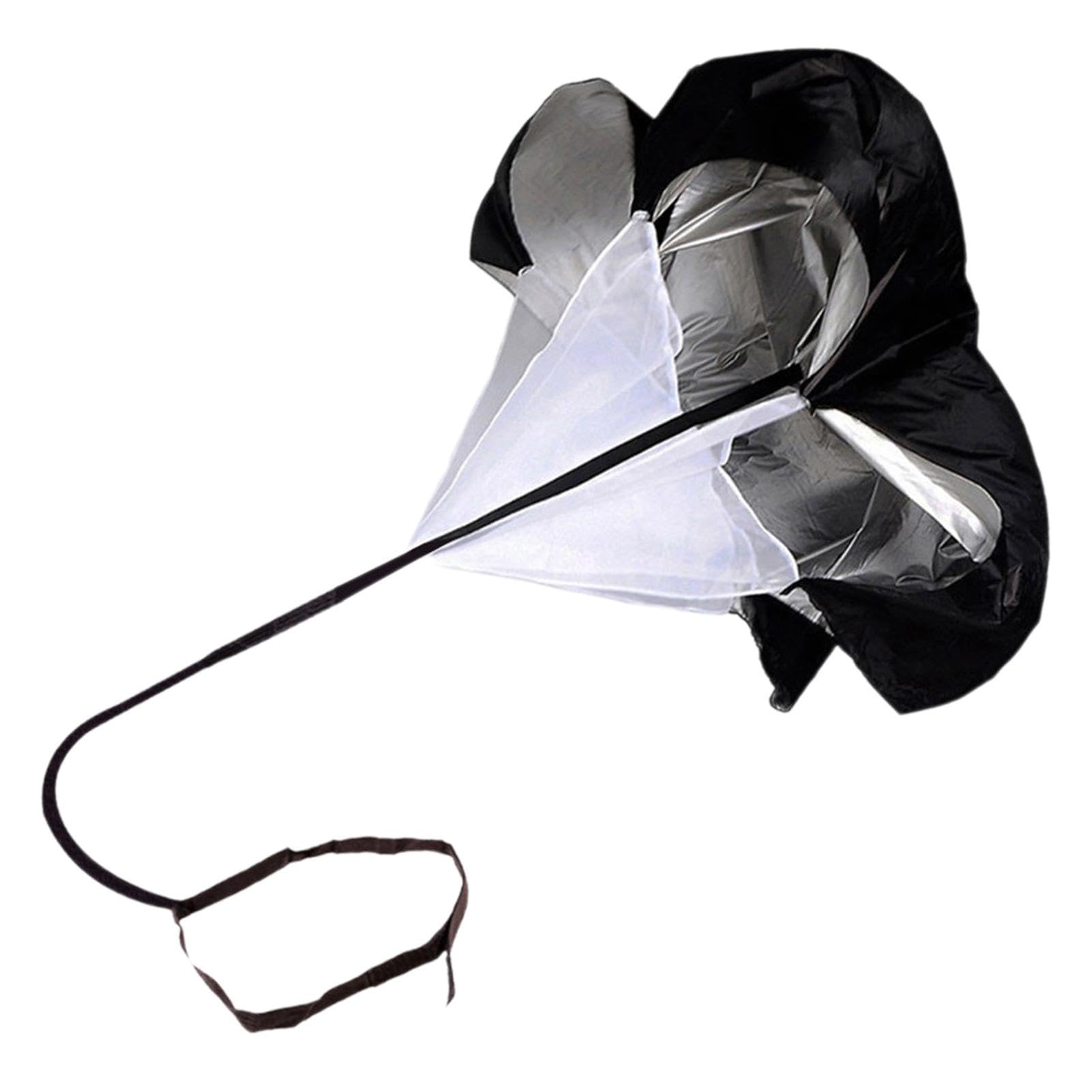 Paracadute da corsa - Paracadute da allenamento portatile da 59 pollici | Bande di allenamento di traino da pallacanestro, allenamento di forza per la corsa di calcio, allenamento di potenza